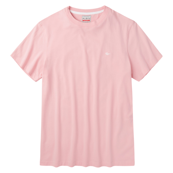 Aubin Pink Aubin Organic Cotton T-Shirt | Classic Tee
