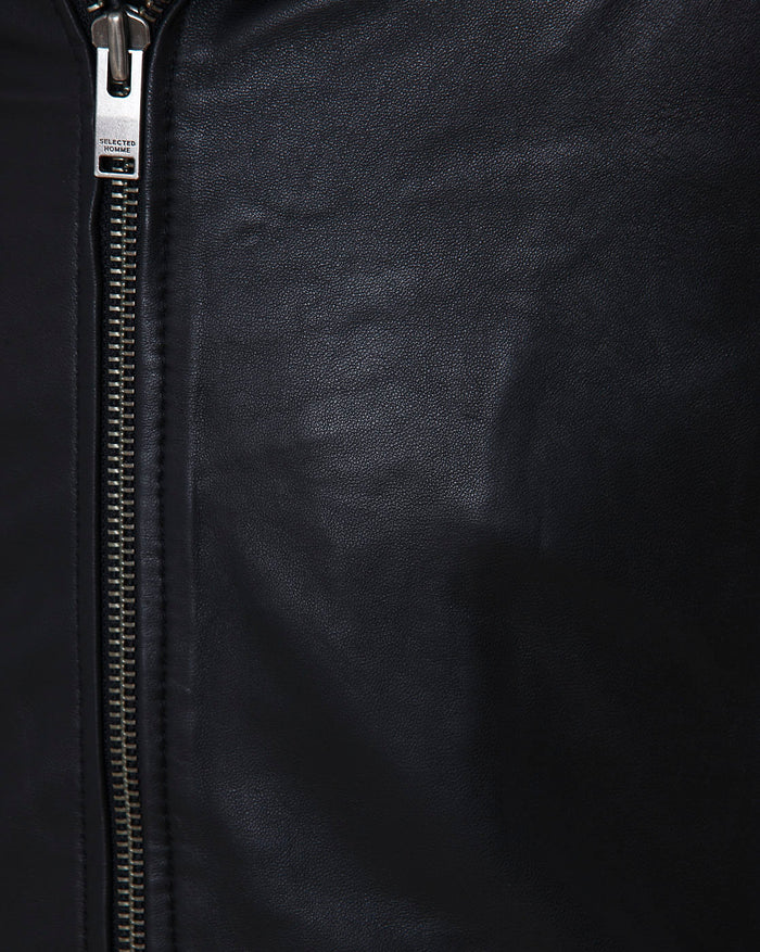 Black Biker Jacket