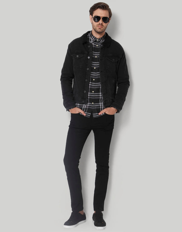Black Denim Jacket