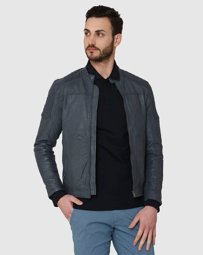 Black Polo Neck T-Shirt