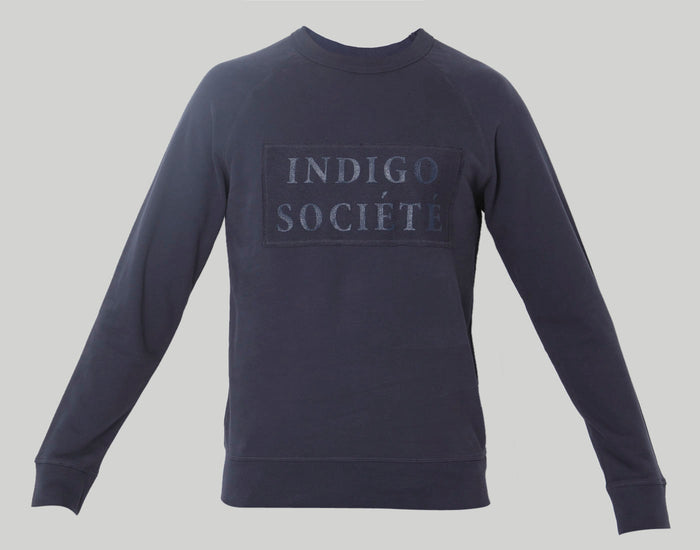 Blue Printed Pullover