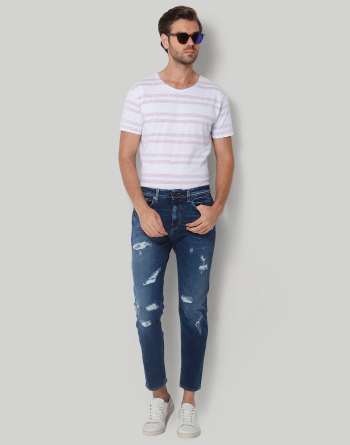 Blue Regular Fit Jeans