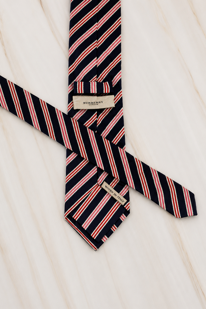 Burberry "REGIMENTAL STRIPE' Neck Tie
