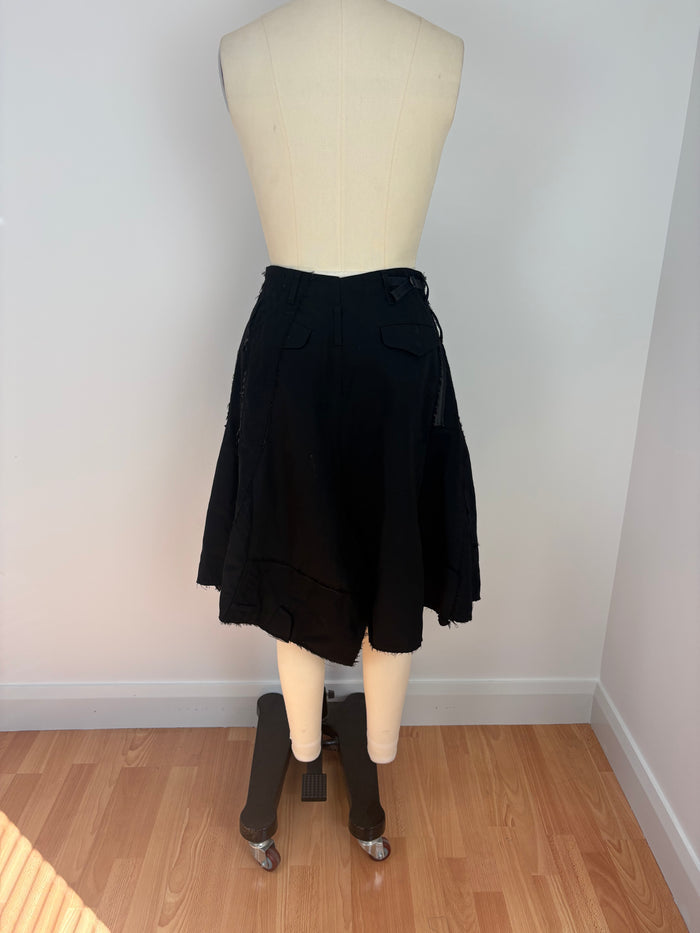 Comme Des Garcons Junya Watanabe Deconstructed Cargo Skirt