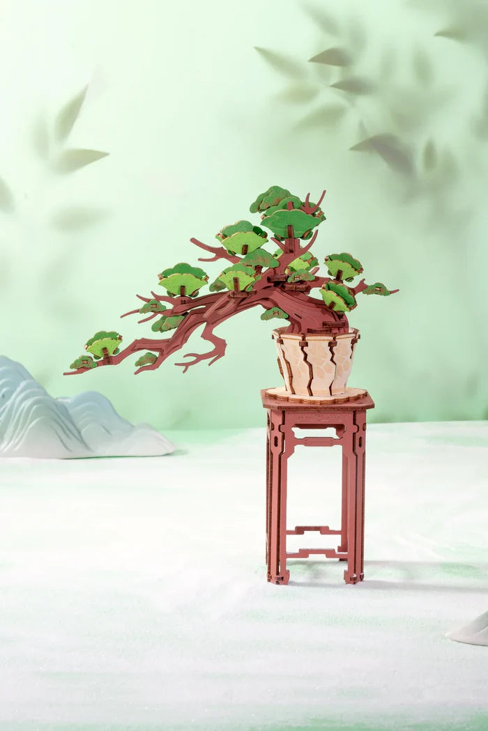 Evergreen Pine Bonsai DIY Wooden Craft - The New York Public Library Shop