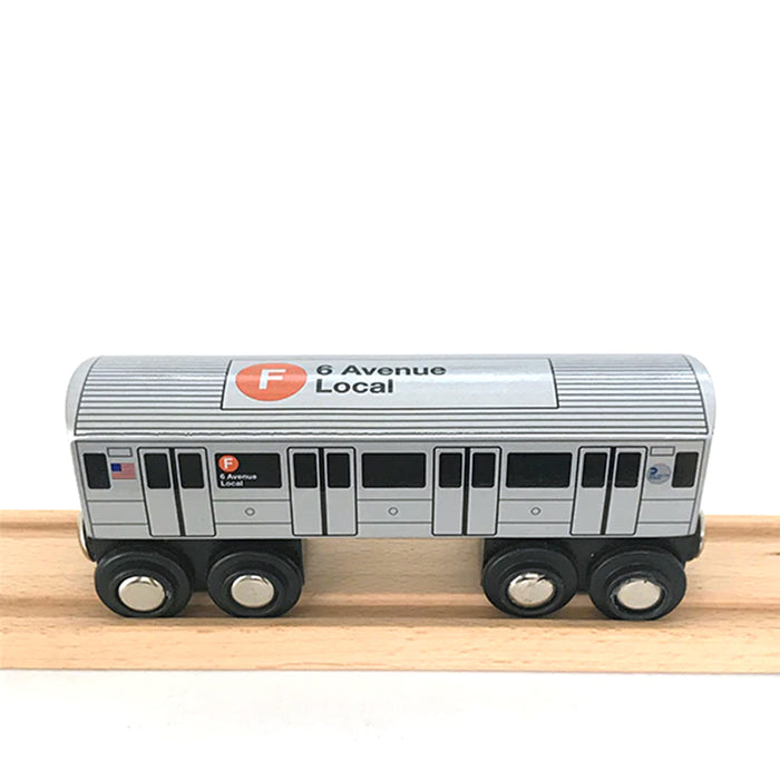 F-Train 6 Avenue Local Subway Toy - The New York Public Library Shop