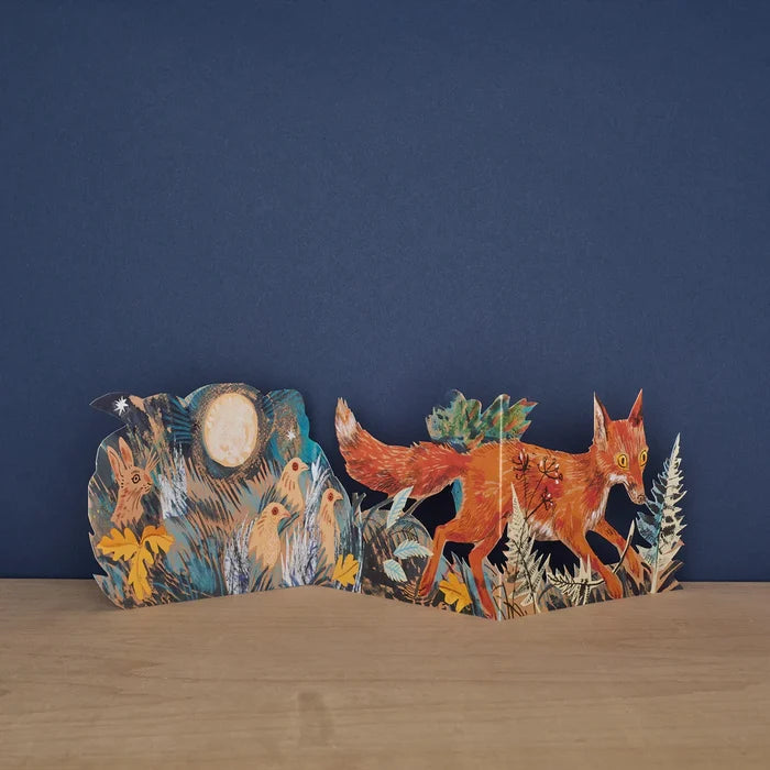 Fox Three-Fold Notecard