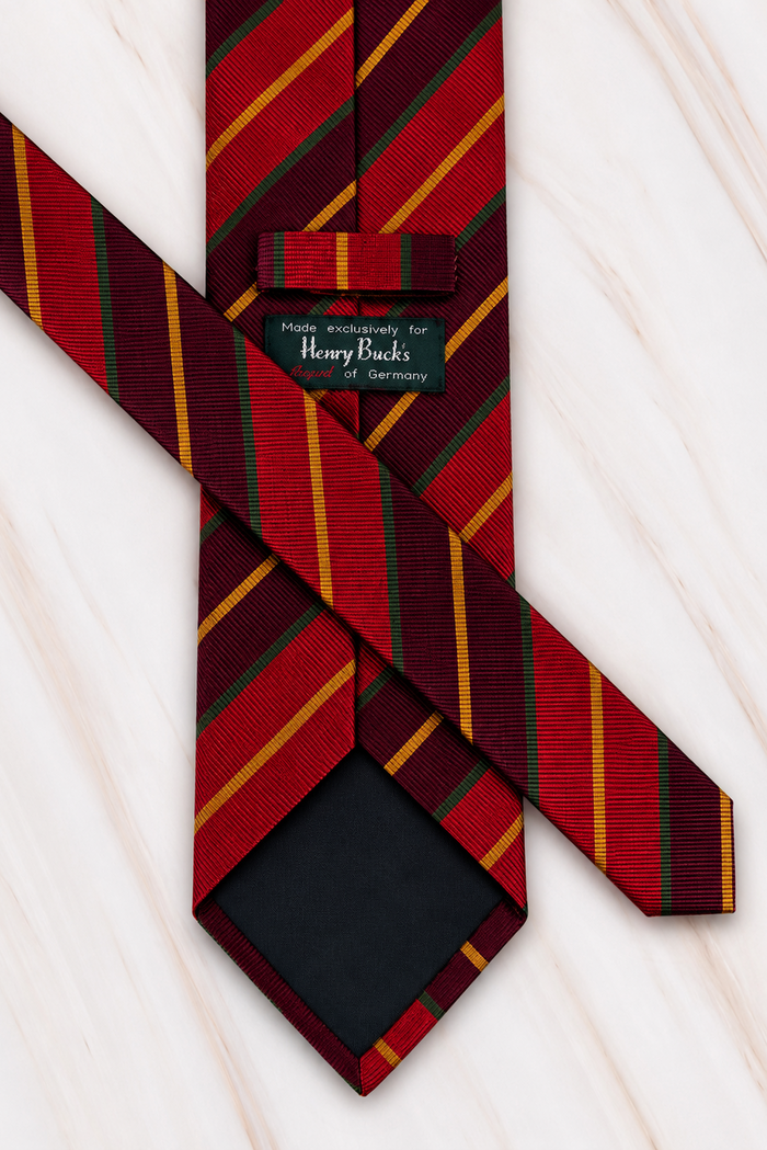 Henry Bucks Oxford Club Srtipe Tie