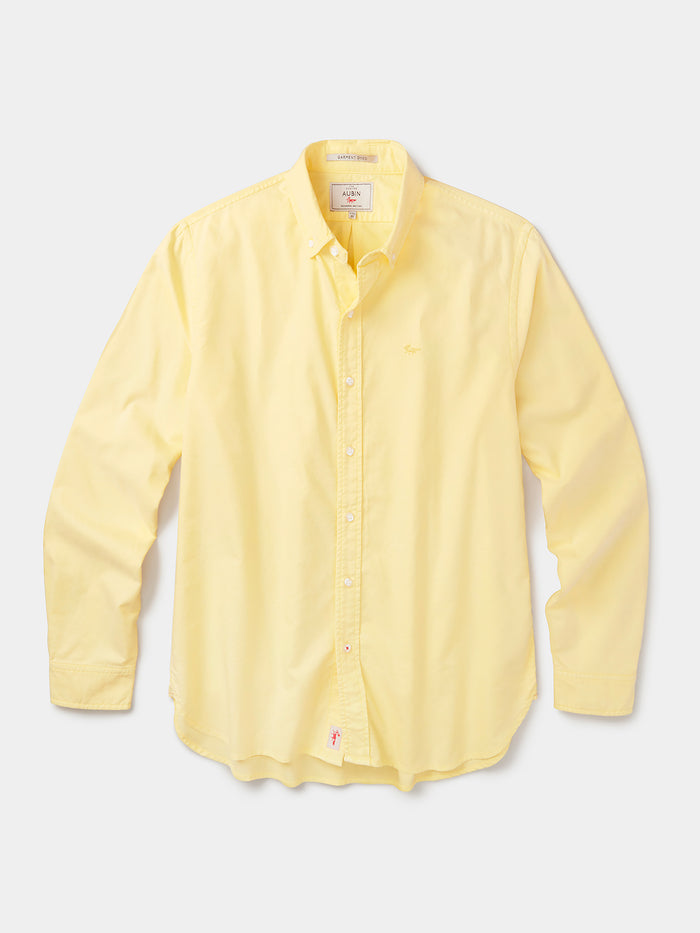 Aubin Lemon Horkstow Lightweight Relaxed Oxford Shirt | Oxford Shirt