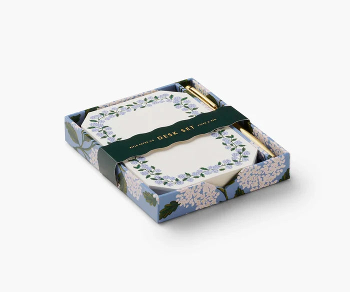 Hydrangea Note Writing Set - The New York Public Library Shop
