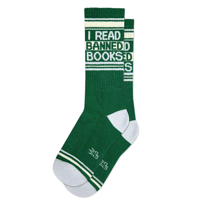 I Read Banned Books Gym Socks - The New York Public Library Shop