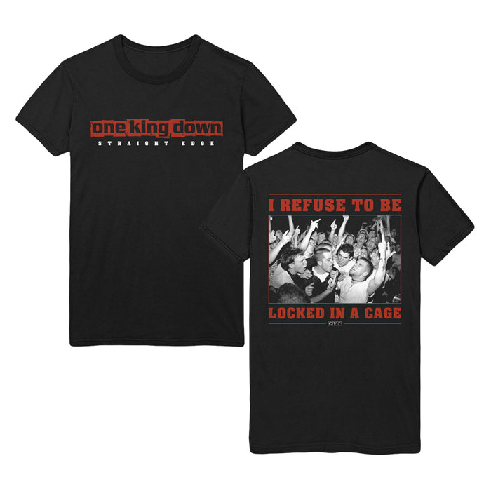 one king down I Refuse - Black T-Shirt