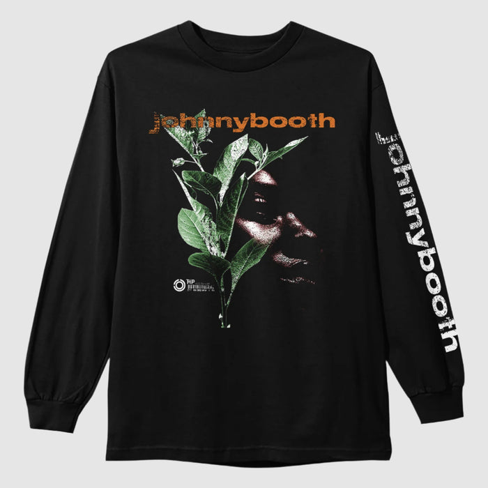 johnny booth Leafy - Black Long Sleeve