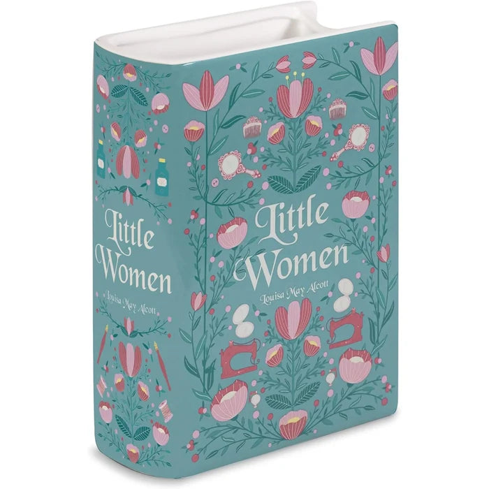 Little Women Book Vase