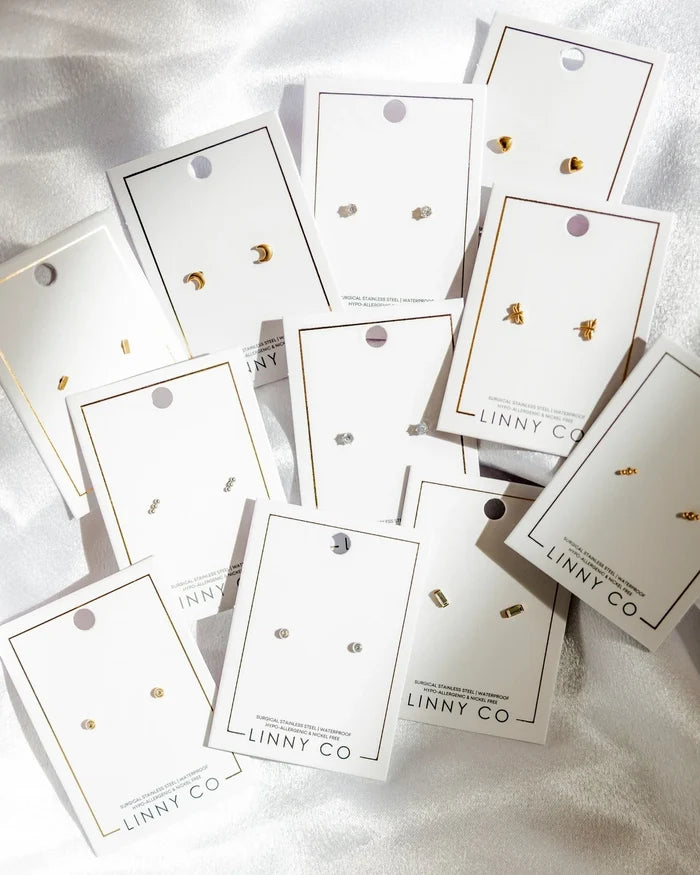 Micro Hadley | Screwback Stud Earrings