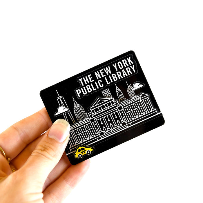 NYPL Skyline 3D Magnet