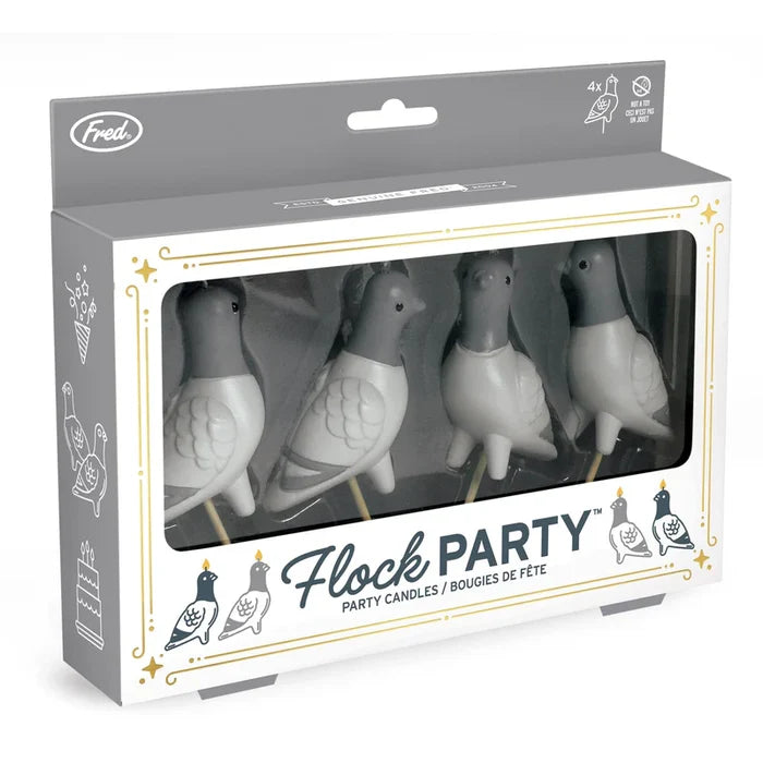 Pigeon Party Candles