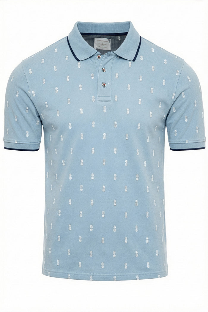 Printed Polo Shirt