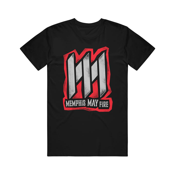 memphis may fire Punk M - Black T-Shirt