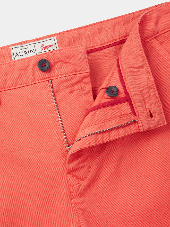 Aubin Tomato Stamford Chino Short | Chino Short