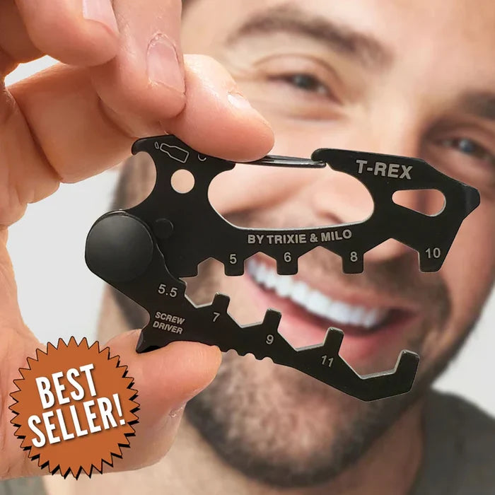 T-Rex Multi-tool with Carabiner - The New York Public Library Shop