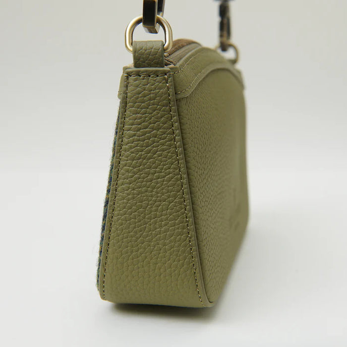 The Ailsa - Dark Green Herringbone