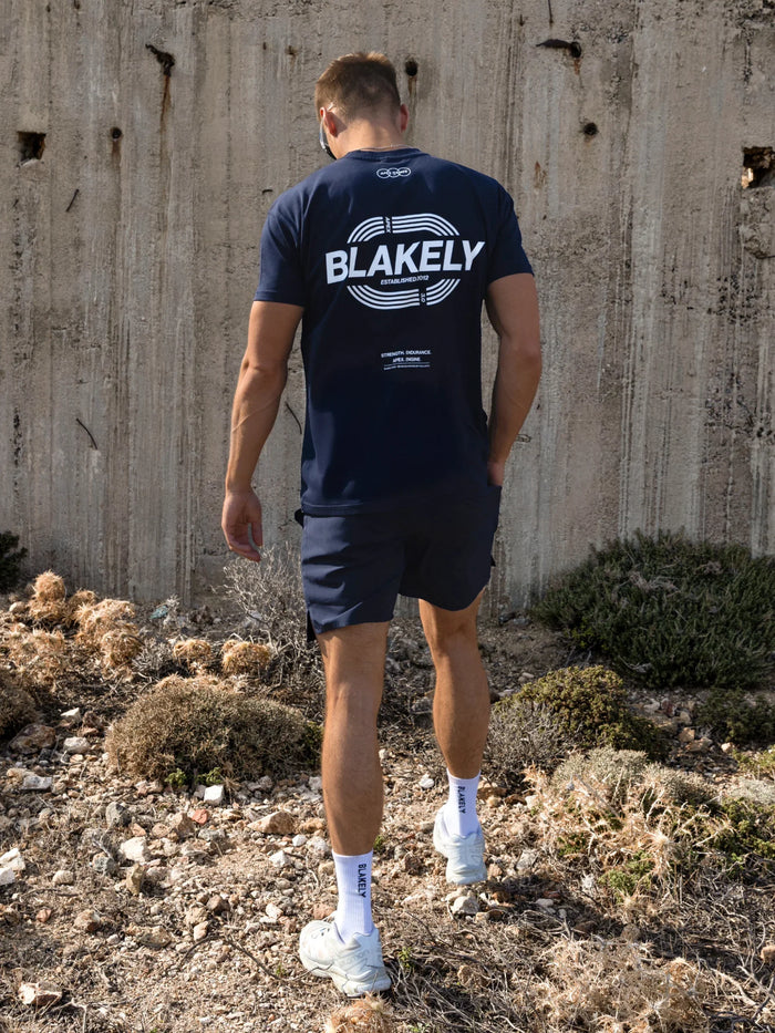 Track Active T-Shirt - True Navy