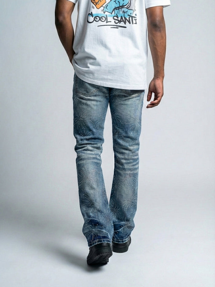 Vero Santi - Nova Straight Leg Carpenter - Blue TH-04A - Clique Apparel