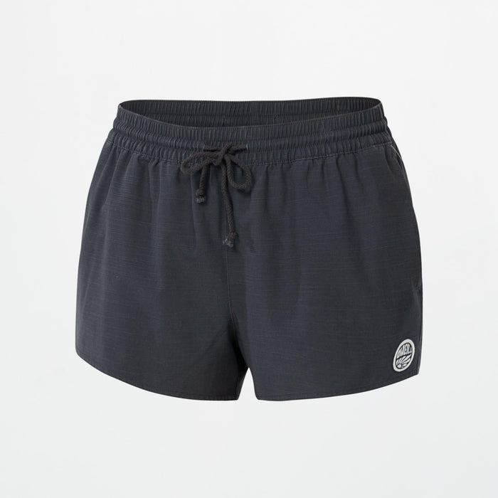 Women's Boneyard 3" Boardshort - Washed Black