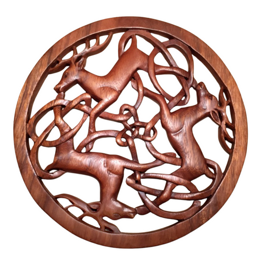 3 Stag Plaque