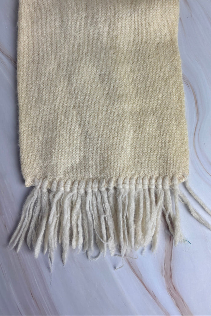 A. Couseins Cream Scarf