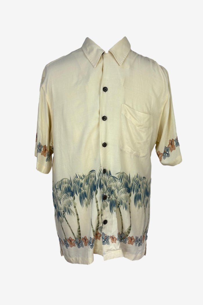 ACA Joe Palm Tree Print shirt
