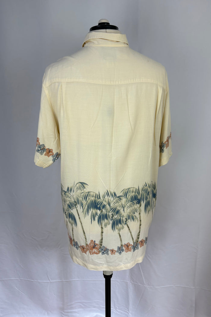 ACA Joe Palm Tree Print shirt