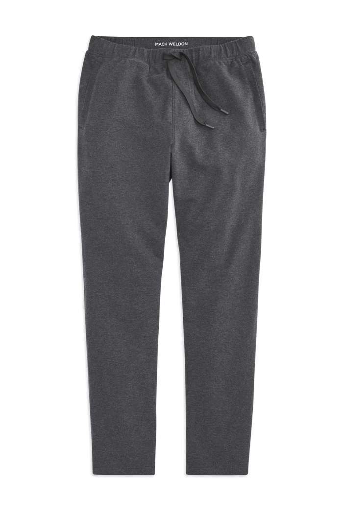 Front view of ACE Straight Leg Pant in Charcoal Heather