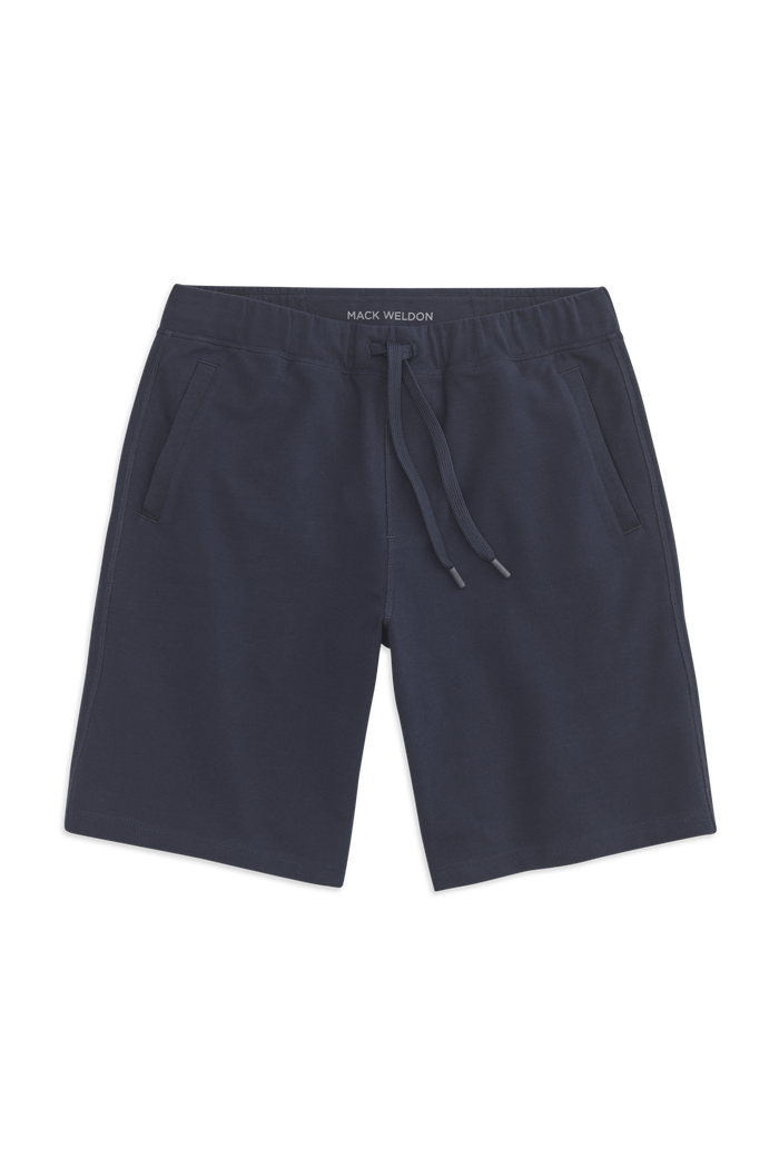 Front view of ACE Sweatshort 9” in Total Eclipse