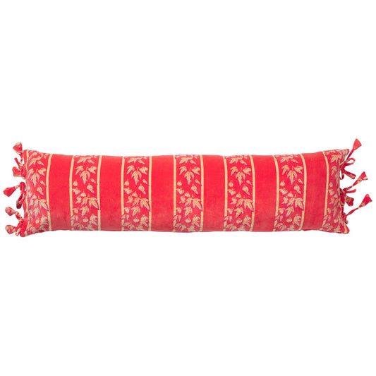 Agata Velvet Lumbar Cushion Feather Insert