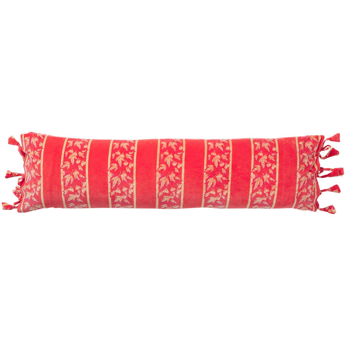 Agata Velvet Lumbar Cushion Feather Insert