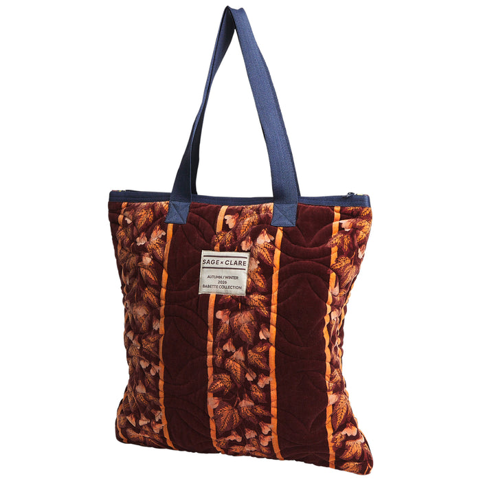 Agata Velvet Tote Bag