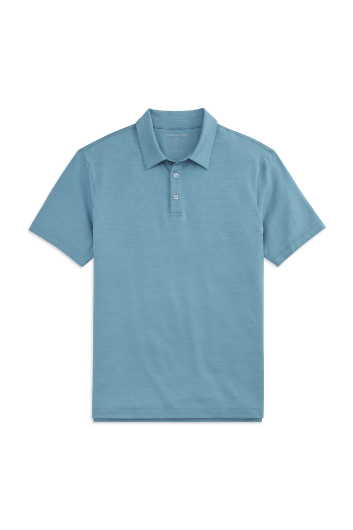 Oasis | Front view of AIRKNITˣ Polo in Oasis