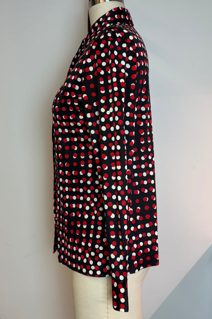 Alex Colman Collared Spot Shirt