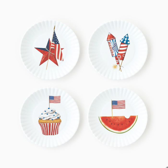 Americana Melamine Coasters