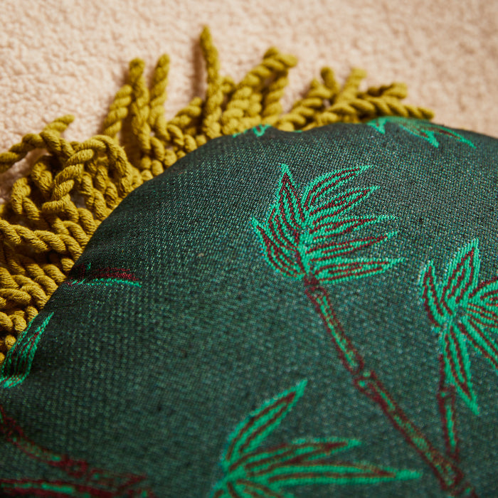 Aneta Jacquard Cushion Feather Insert