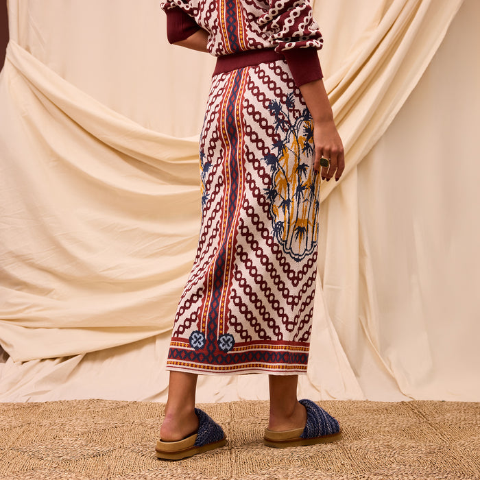 Aneta Knit Maxi Skirt XS