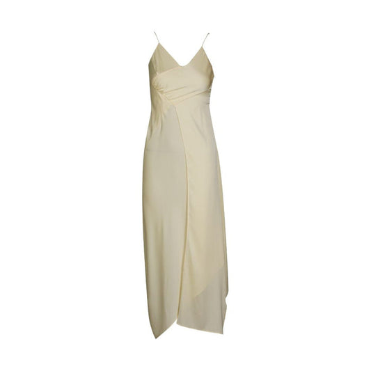 Asaya0399 - Design Summer Silk Irregular Splicing Split Strap Dress Evening Dress
