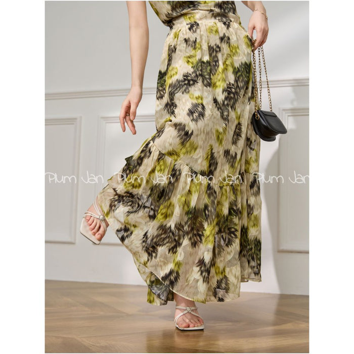 Plum Jan Sleeveless Dress 2025 New This Year s Popular Style Stand Collar Pure Waist Skirt image 3