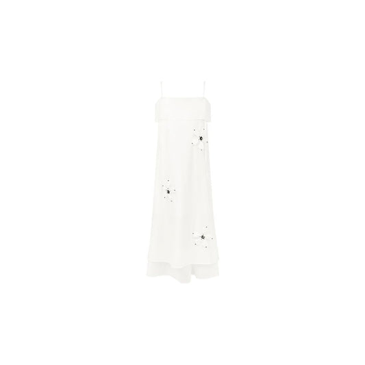 ASAYA5431 – Fleur Sculpt Midi Dress 🤍✨