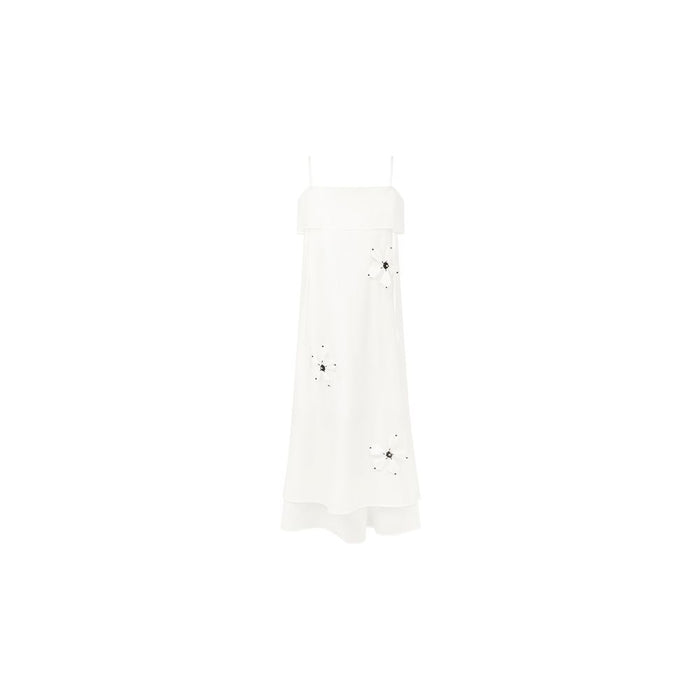 ASAYA5431 – Fleur Sculpt Midi Dress 🤍✨
