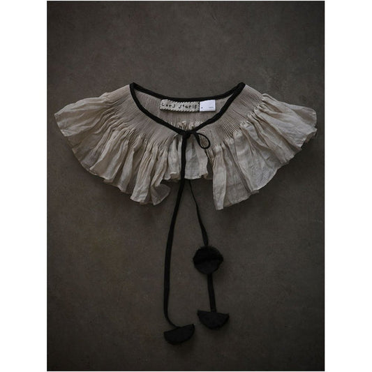 ASAYA6183 – Romantic Ruffle Collar ✨🖤