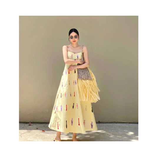 ASAYA6219 – Butter Bloom Sundress 🌼🍋