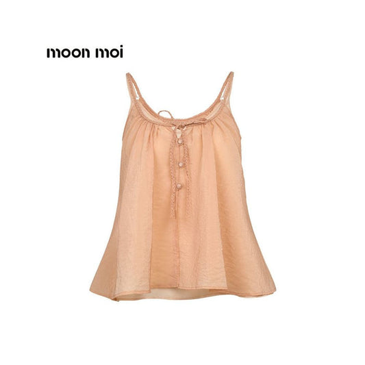 ASAYA6265 – Soft Glow Sheer Camisole ✨🌸